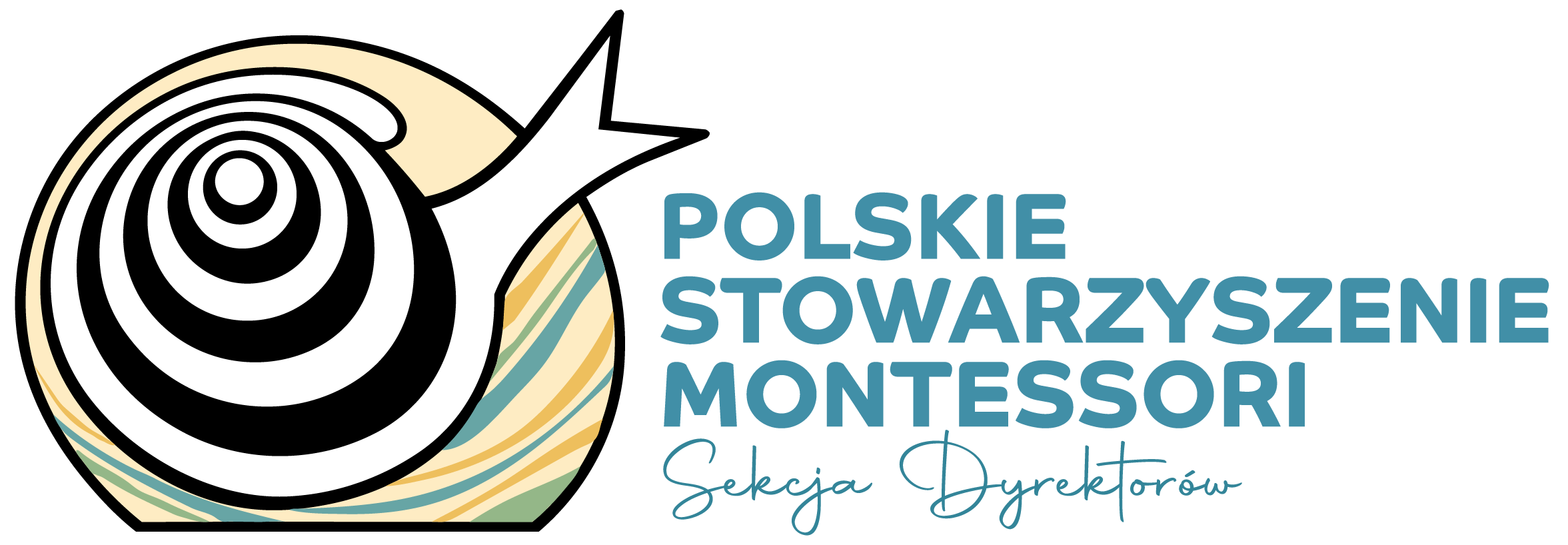 Logo Polskiego Stowarzyszenia Montessori – Sekcja Dyrektorów